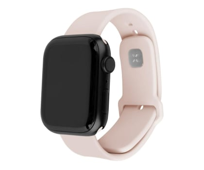 Pasek do smartwatchy FIXED Silicone Strap Set do Apple Watch 40/41/42 mm pink